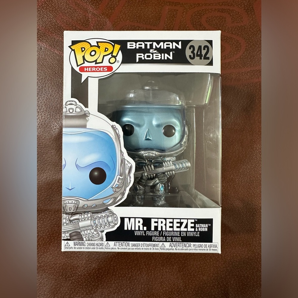 Mr Freeze Pop! Figure Batman & Robin Movie